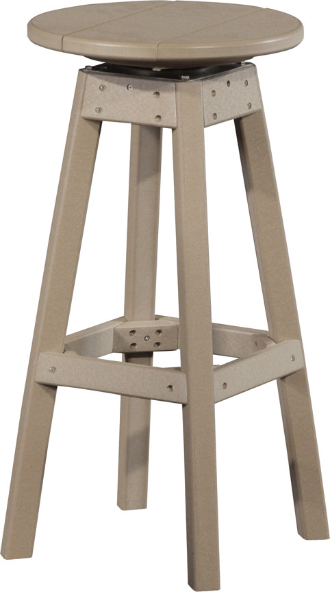 LuxCraft Poly Outdoor Bar Stool - Thumbnail 2