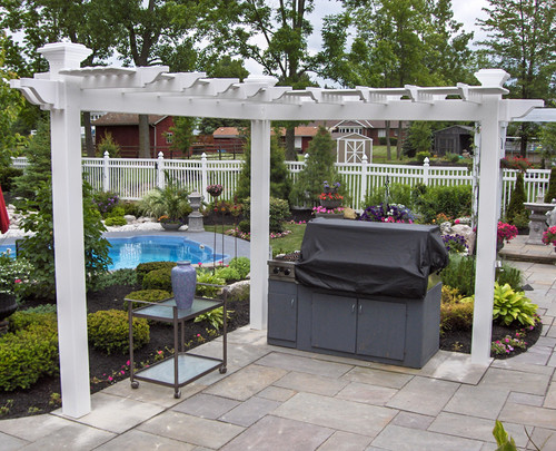 Vinyl Accent Pergola