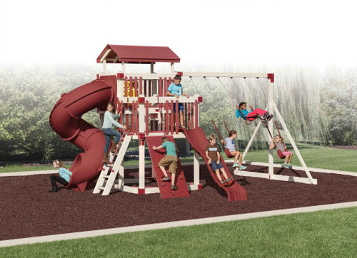 Discovery Depot Set D48-3 Swingset | Wayside Lawn Structures