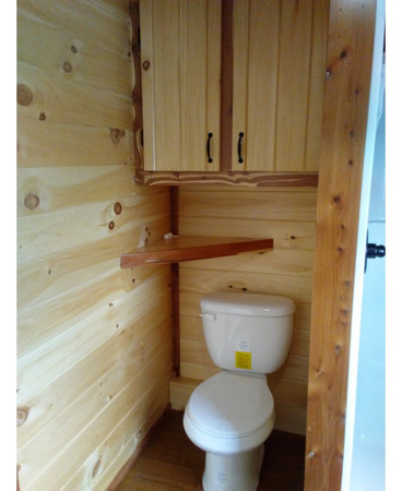 Toilet (Includes Basic Plumbing in Hunter Model Only)