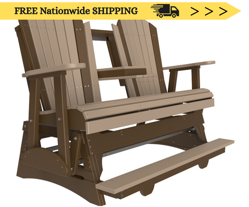 FREE SHIPPING - On all 5' Adirondack Balcony Gliders!