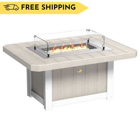 FREE SHIPPING on all Lumin 51" Rectangular Fire Pits!