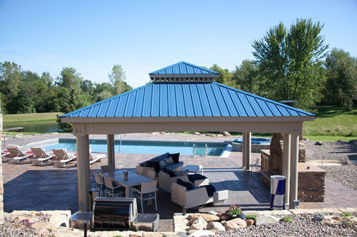 Highland Vinyl Pavilion Low Maintenance Customizable