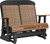 4' Classic Poly Glider | FREE SHIPPING | Low Maintenance | Antique Mahogany & Black