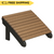 FREE SHIPPING on all Poly Deluxe Adirondack Footrests!
