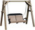 Clay Swing Stand shown with 4' Poly Classic Swing! 
