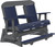 5' Classic Poly Balcony Glider | FREE SHIPPING | Patriot Blue and Slate