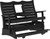 5' Contour Balcony Glider | Free Shipping | Lifetime Warranty | Low Maintenance | Lumbar Support | Black