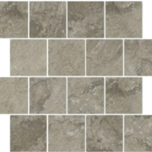 SA - GLACIER - SLATE STONE 3x3 BRICK MOSAIC MATTE