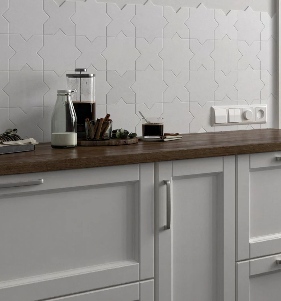 EQUIPE - PORTO S. & C. - STAR WHITE *FULL BOXES ONLY* Porcelain Tile