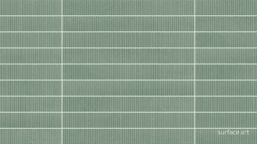 Murano Erva Verti Deco Glossy (2" x 17") — $1.00 Per Piece