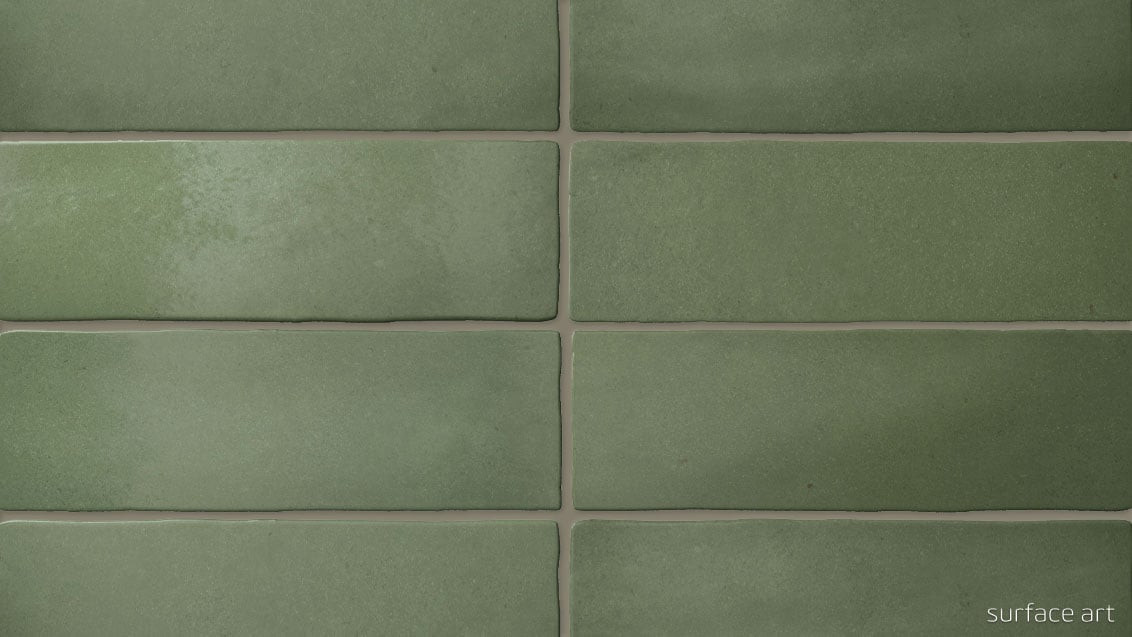 SA PARKSIDE VERDE 2.5X8 $7.99/SF (38 PCS/5.4 SF PER BOX) .142SF PER PIECE