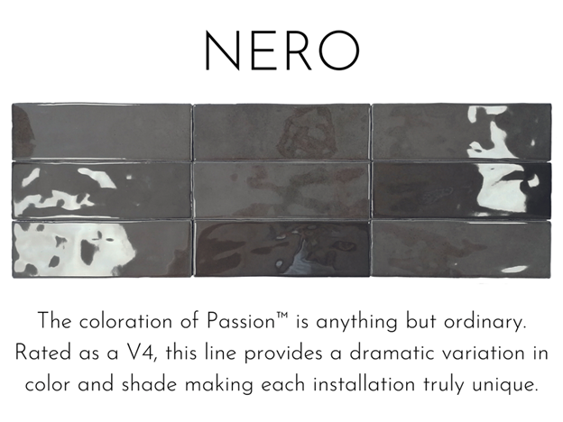 E - PASSION - NERO 2.5X8 GLOSSY