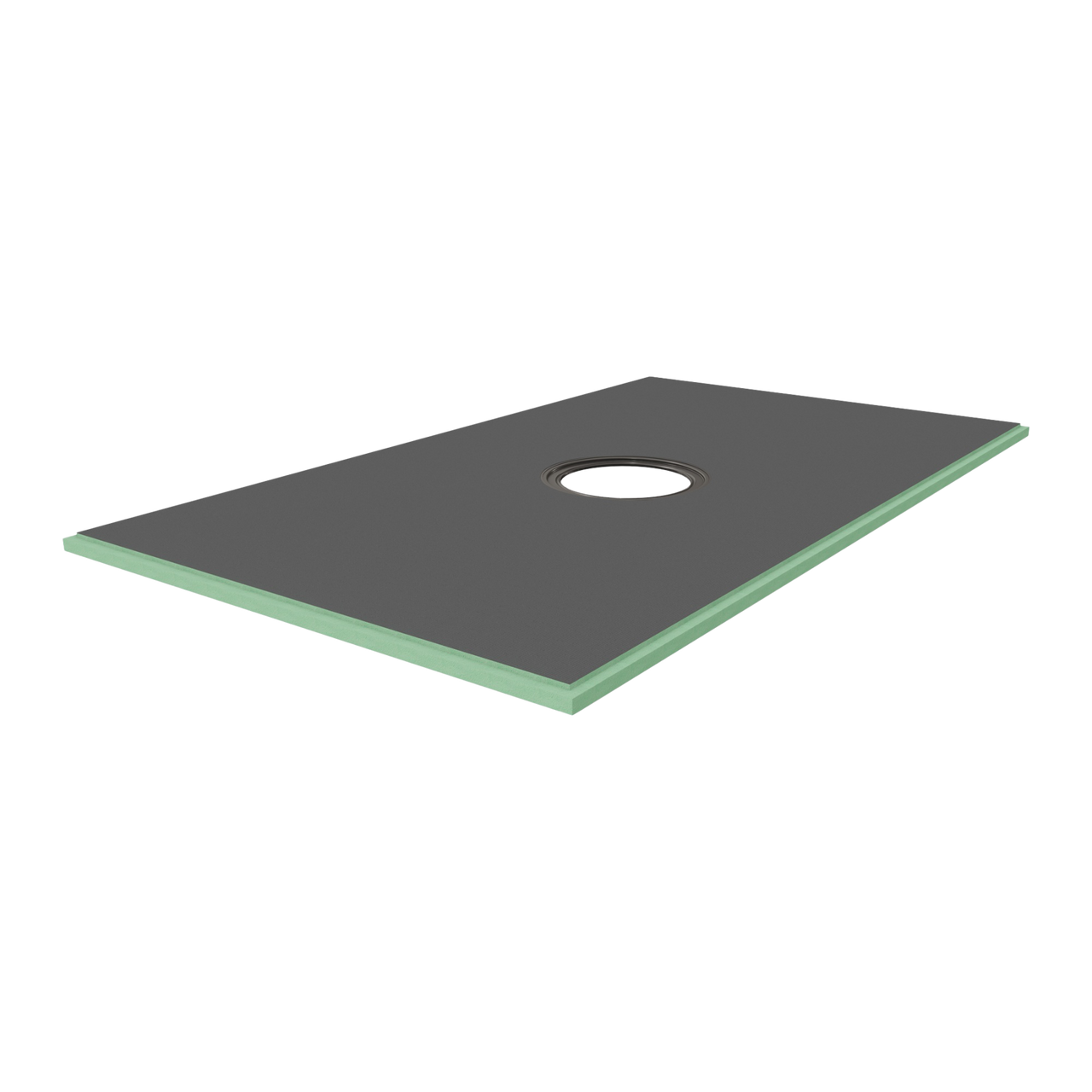 HYDRO BLOK **LOW PROFILE** 36X72 CENTER DRAIN PRE-SLOPED SHOWER PAN