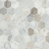 MSI - CAPRI BLU - 2" HEXAGON HONED MOSAIC