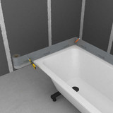 Wedi Subliner Dry Tub Sealing Tape w/ Waterproof Butyl Connection Strip - US5000084