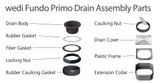 Wedi Fundo Primo Shower Kit