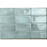 Brezzo Turquoise Gloss 4x8 Ceramic Wall Tiles $1.55 Per Piece