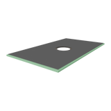 HYDRO BLOK **LOW PROFILE** 36X72 CENTER DRAIN PRE-SLOPED SHOWER PAN