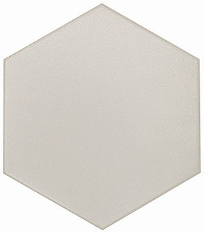 ROCA - FLOW - TENDER GRAY 8X9 HEXAGON