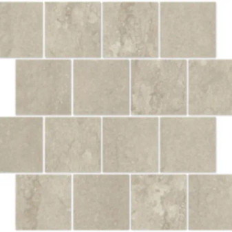 SA - GLACIER - SAND STONE 3x3 BRICK MOSAIC MATTE
