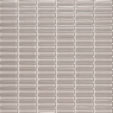TH - CRISTALLO GLASS - DOVE GREY STACKED ALL GLOSS BLEND MOSAIC