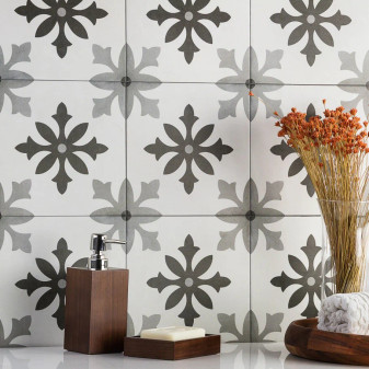 PAMESA - DEGAS - BLANCO 9X9 PORCELAIN TILE