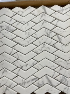ARVEX BOOMERANG CARARRA GLASS MATTE