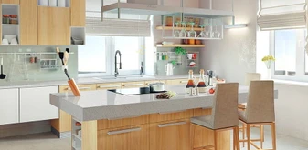 QUARTZ 3CM - MERIDIAN GRAY