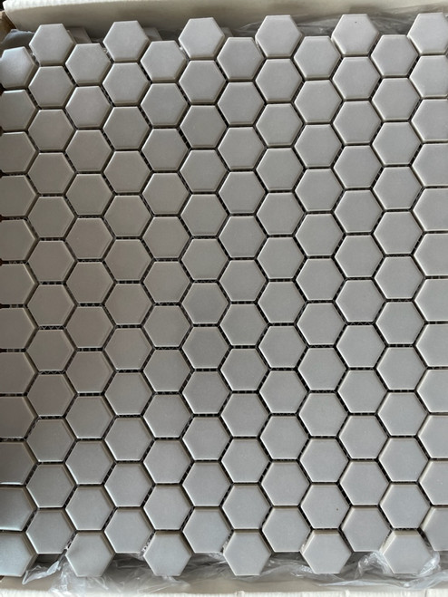 ARVEX 1" GREY HEXAGON MATTE