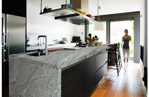 GRANITE 3CM - SILVER CLOUD