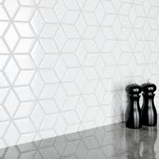 ARVEX WHITE RHOMBUS GLOSSY