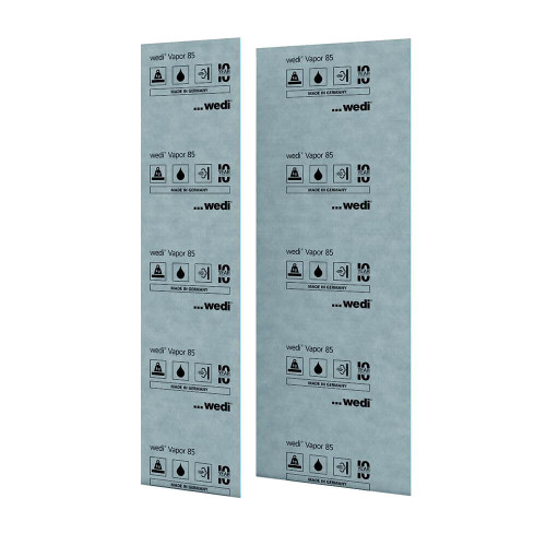 Wedi Vapor 85 Building Board (Panels) 48" x 96" x 1/2"