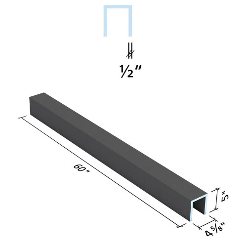 Wedi 5 ft. Curb Over US3000008