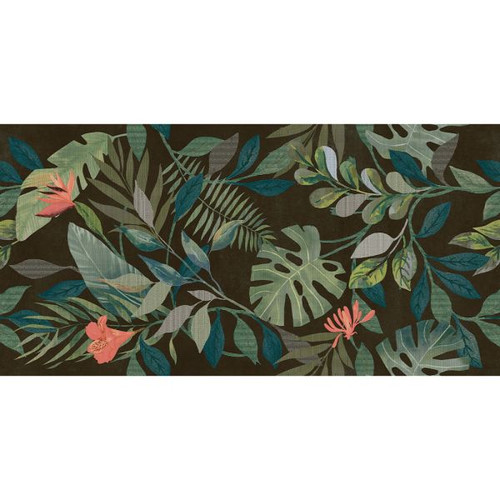 Wonderspace - Motif Black Matte 24x48 Porcelain Tile $9.99 Sq. Ft. ($79.92 / Piece | 2 Pieces / Box | 16.00 Sq. Ft. / Box)