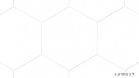 SA - BRIO - WHITE HEXAGON 8.5X10 *S/O*