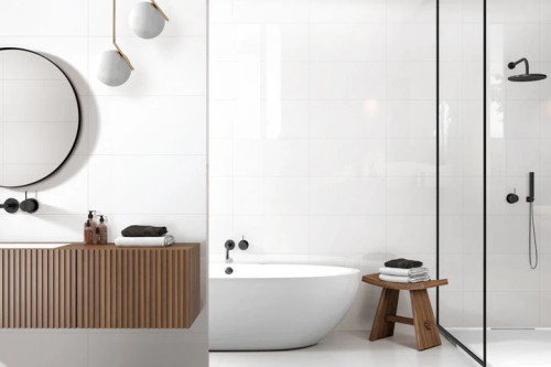 MIKADO 12X24 SUPER WHITE POLISHED PORCELAIN