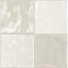 Marrakesh Off White Bright Tile (6" x 6") $0.88 / Piece ($3.52 / sq. ft.)