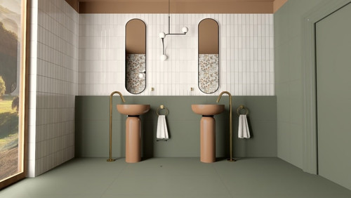 EQ – LA RIVERIA – BLANC – 2.5″ x 8″