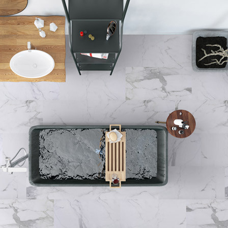 M- EVERLIFE LVT - XL TRECENTO 18"X36" LUXURY VINYL TILE COLLECTION *S/O*