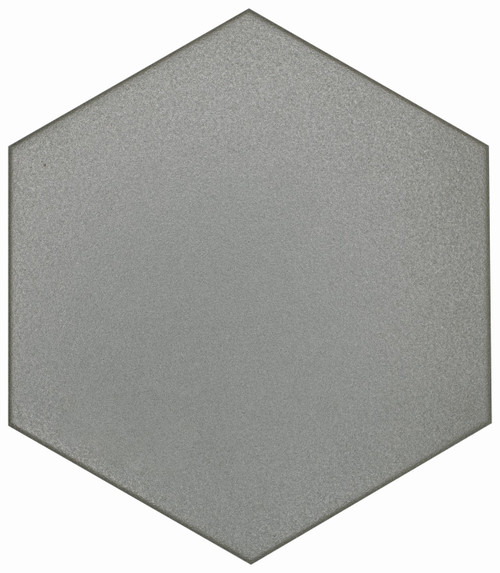 R - FLOW - DARK GRAY 8X9 HEXAGON