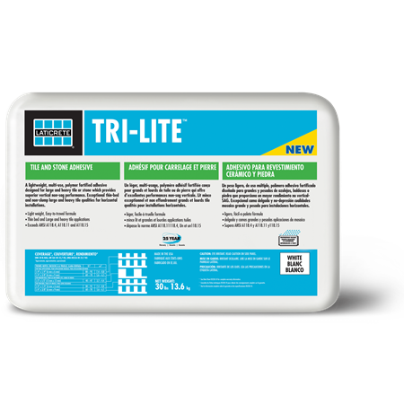LATICRETE THINSET TRI-LITE 30LB WHITE