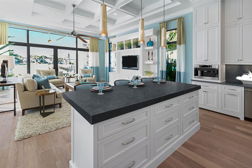 GRANITE 3CM - NERO MIST HONED