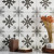 PAMESA - DEGAS - BLANCO 9X9 DECORATIVE PORCELAIN TILE