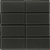 ARVEX CHARCOAL 3X9 GLASS ($10.99/SF)