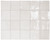 Manacor White Gloss 4"x4" Ceramic Wall Tile $9.99 / sq. ft. ($1.11 / piece)
