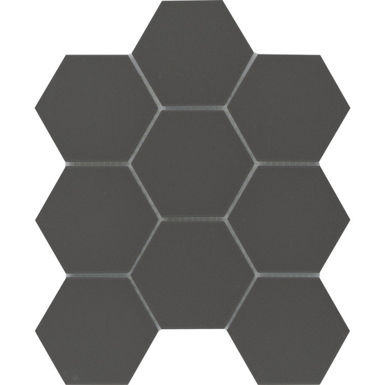 EMSER - SOURCE - BLACK 3" HEX UNGLAZED