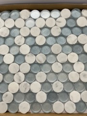 ARVEX CIRCLES CARRARA & TURQUOISE