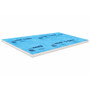Wedi S-DRY Waterproof Panel — Shower Base Extension 24" x 48"
The wedi S-DRY Waterproof Extension Panel is a pre-sloped expansion component designed to extend S-DRY Shower Bases by 24 inches along one 48-inch side. It provides a continuous, factory-engineered pitch to ensure proper water drainage toward the shower drain while maintaining full waterproof integrity.

The sloped surface transitions from 1 5/8 inches to 1 1/8 inches in height, allowing smooth alignment with the shower base and eliminating the need for complex field modifications. This ensures consistent performance and simplifies installation when creating larger or custom-sized shower layouts.

Designed for seamless integration within the S-DRY shower system, the extension panel preserves waterproof performance while offering greater flexibility in bathroom design. It is ideal for residential and commercial applications where expanded shower dimensions are required without compromising slope accuracy or drainage efficiency.

Key Features and Benefits
Pre-Sloped Design — Factory-formed slope ensures proper water flow toward the shower drain
Extends Shower Base by 24 Inches — Adds 24" of sloped surface along one 48" side for larger custom shower layouts
Height Transition: 1 5/8" to 1 1/8" — Provides consistent pitch for smooth integration with existing shower base
Waterproof Construction — Maintains full system waterproofing performance when installed as part of the S-DRY assembly
Seamless System Compatibility — Engineered specifically for use with S-DRY Shower Bases
Ideal for Custom Shower Sizes — Allows flexible design options while preserving proper drainage geometry
