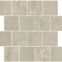 SA - GLACIER - SAND STONE 3x3 BRICK MOSAIC MATTE